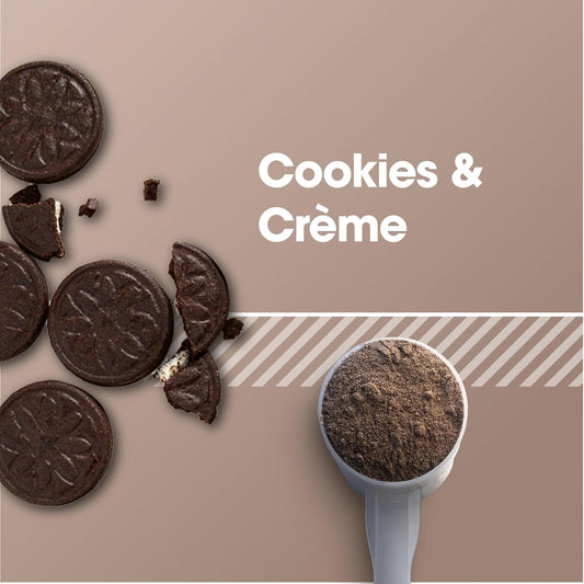 Optimum Nutrition Gold Standard Whey Protein, Cookies & Cream, 2LB