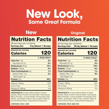 Optimum Nutrition Gold Standard Whey Protein, Double Rich Chocolate, 2LB