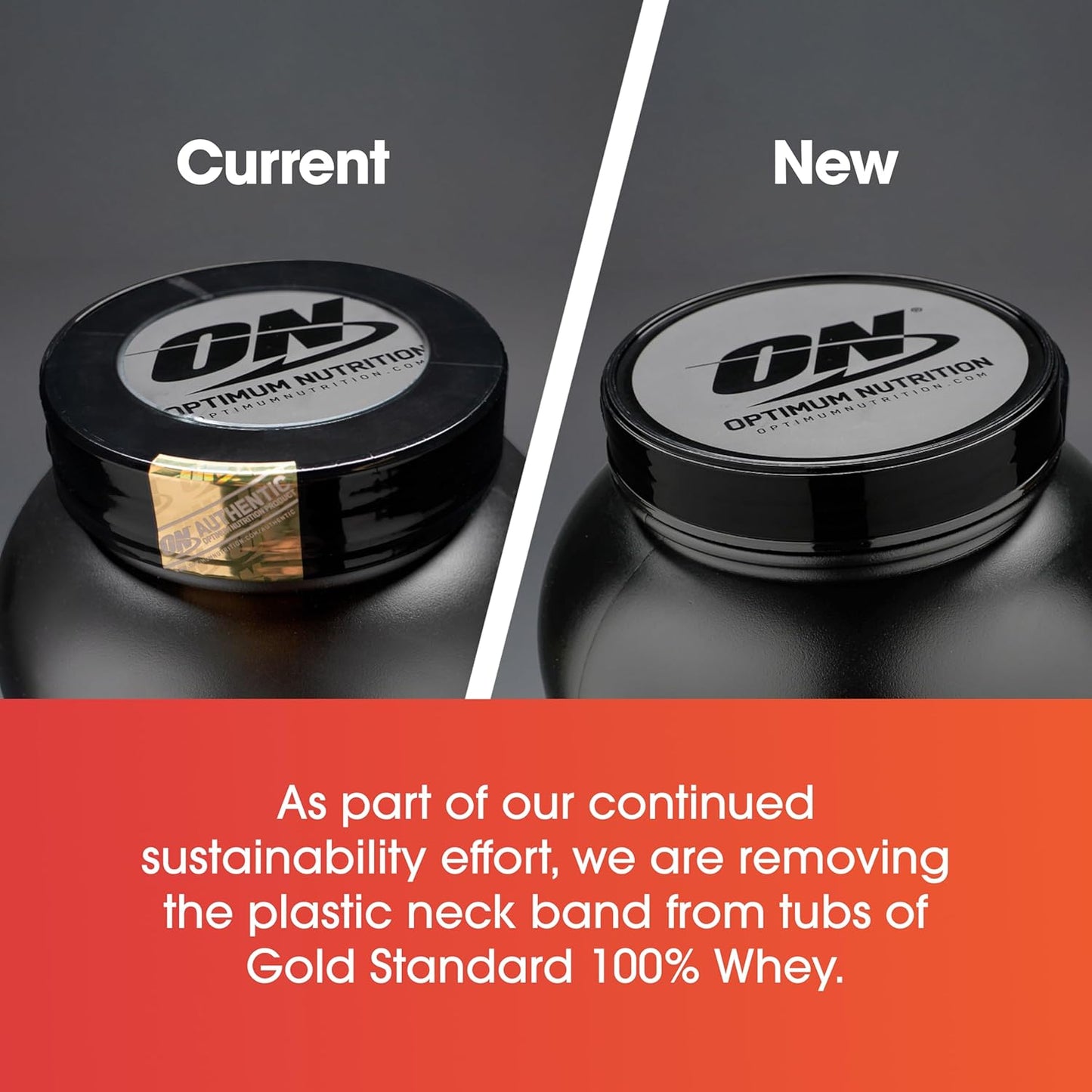 Optimum Nutrition Gold Standard Whey Protein, Banana Cream, 2LB