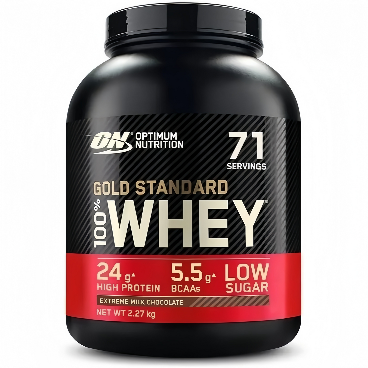 2 Pound, Optimum Nutrition Gold Standard 100% Whey Protein Powder