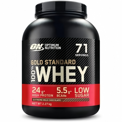 2 Pound, Optimum Nutrition Gold Standard 100% Whey Protein Powder
