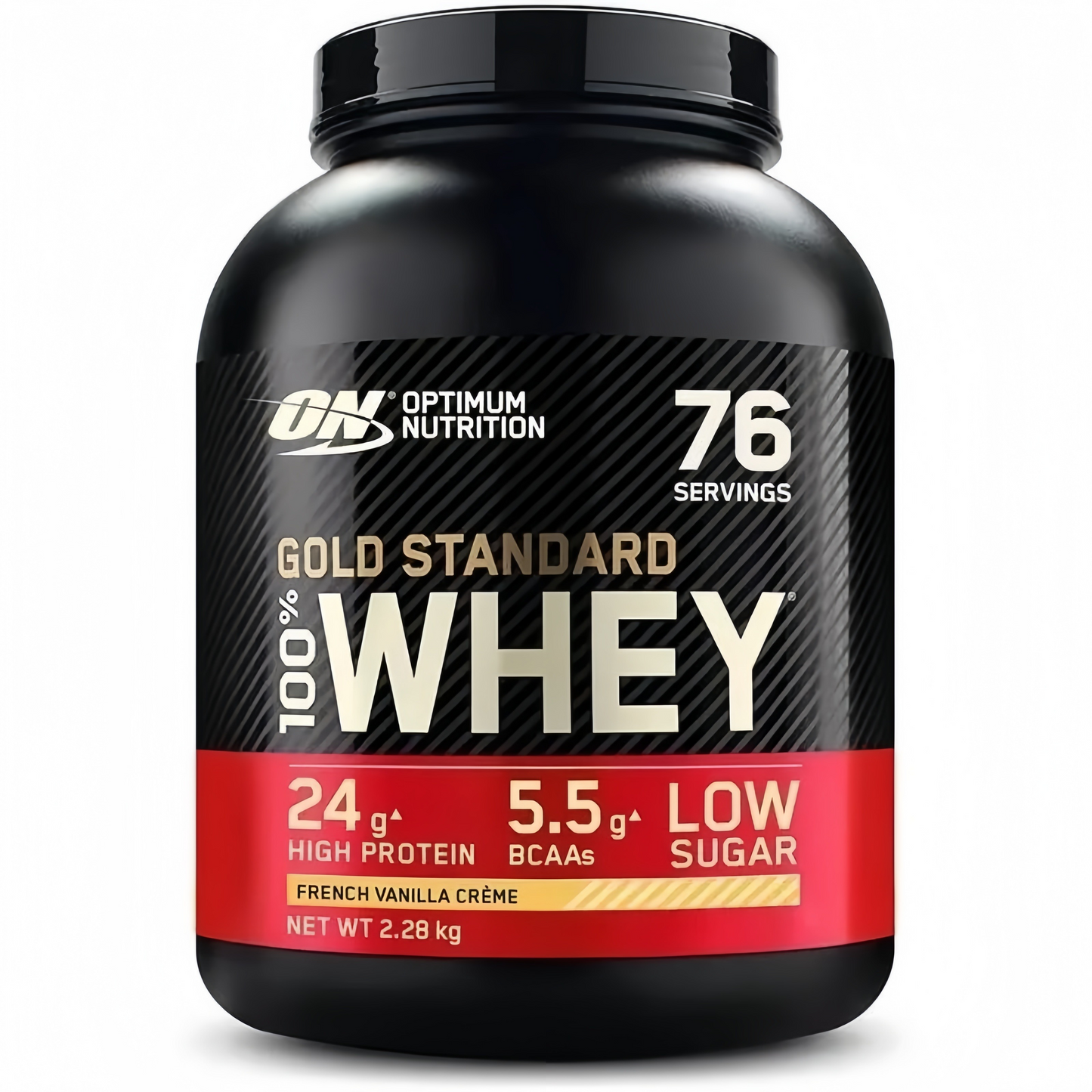 2 Pound, Optimum Nutrition Gold Standard 100% Whey Protein Powder