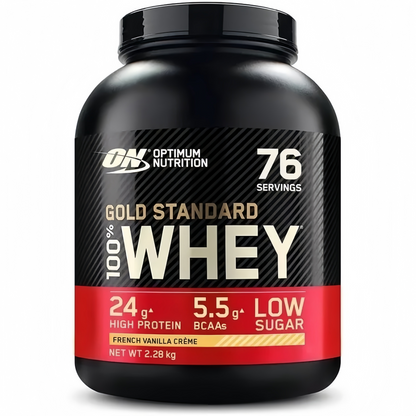 2 Pound, Optimum Nutrition Gold Standard 100% Whey Protein Powder