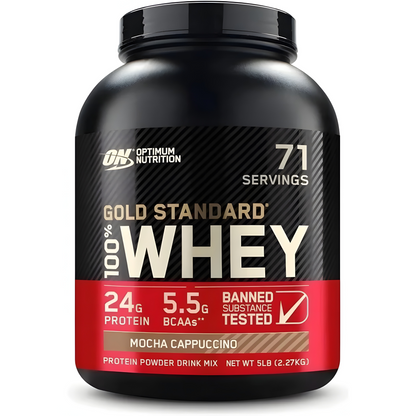 2 Pound, Optimum Nutrition Gold Standard 100% Whey Protein Powder