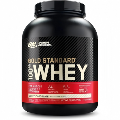 2 Pound, Optimum Nutrition Gold Standard 100% Whey Protein Powder